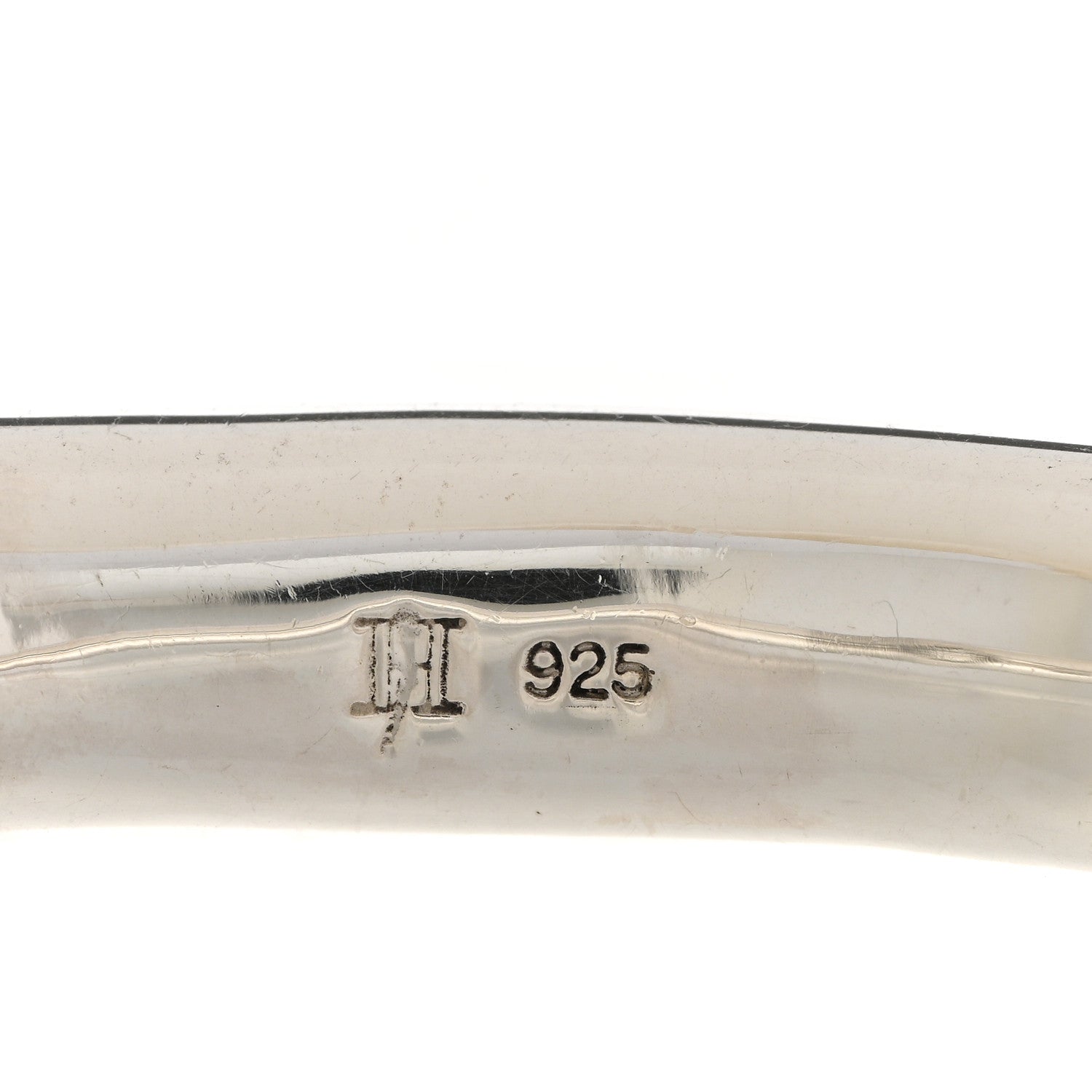 John Hardy Sterling Silver 8mm Bamboo Bangle Bracelet 3 of 4