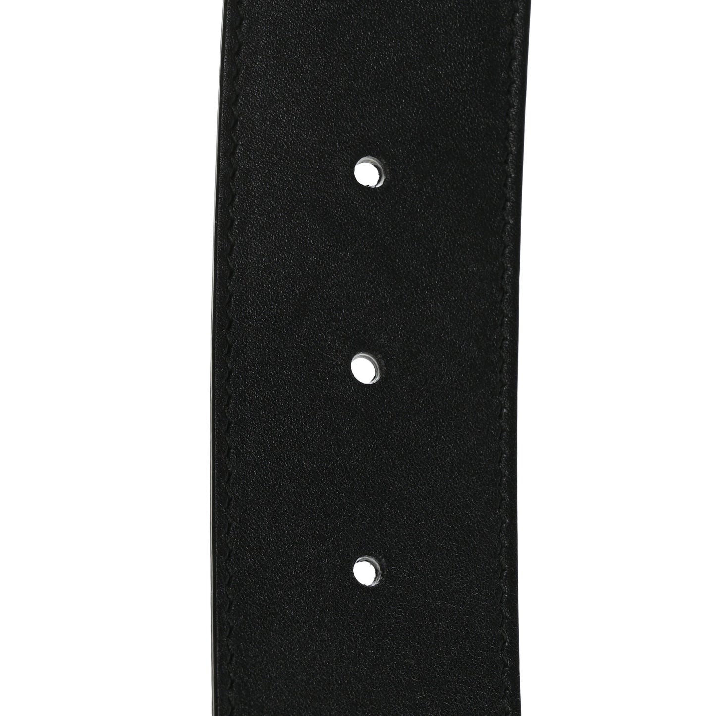 Moon Calfskin Torchon Double G 40mm Belt 80 32 Black