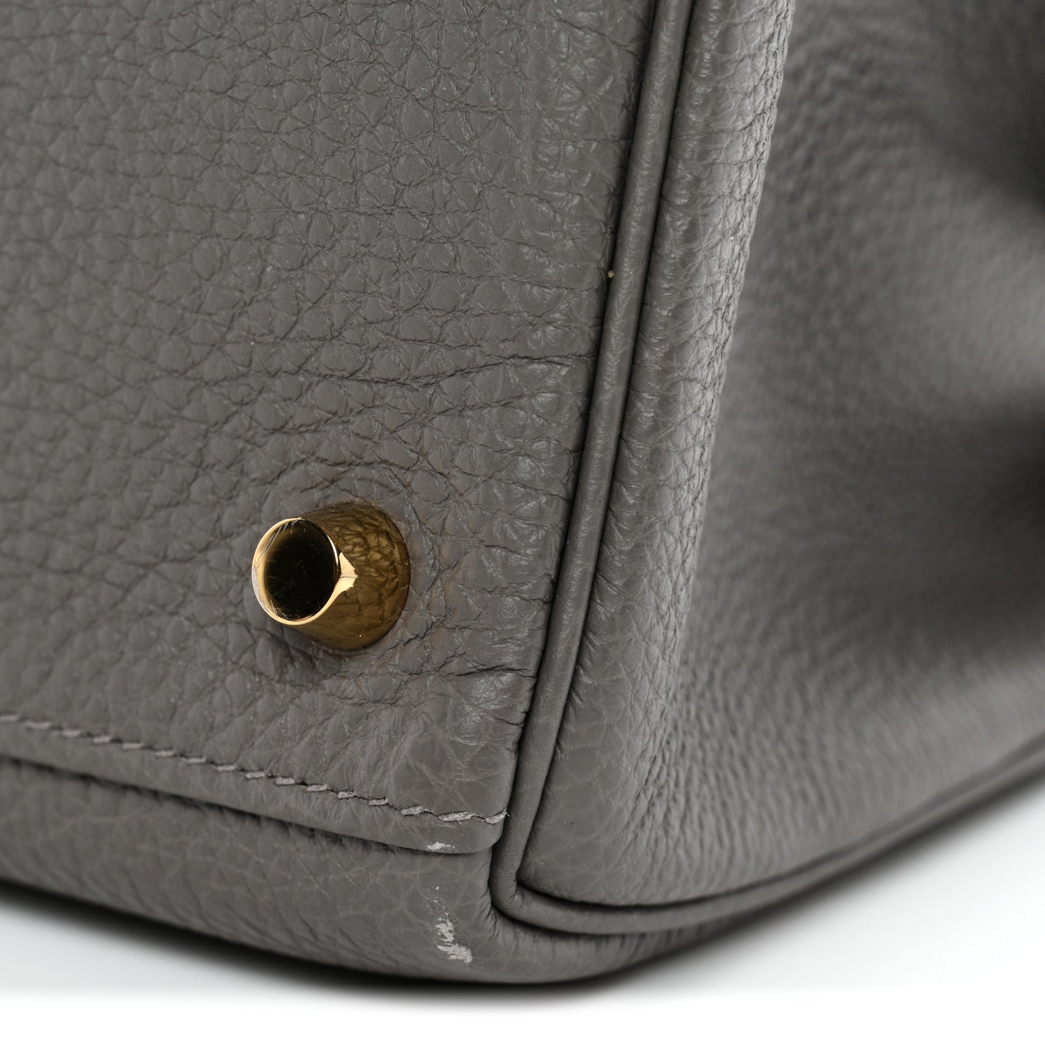 Hermes Togo Kelly Retourne 28 Gris Meyer 13 of 13