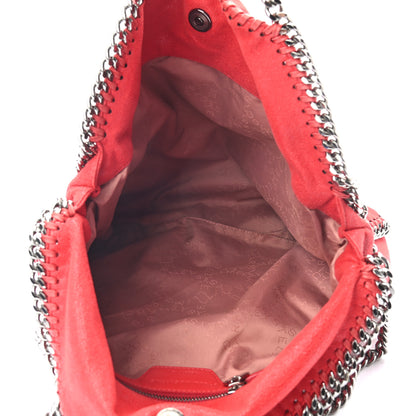 Stella McCartney Shaggy Deer Falabella Fold Over Tote Cherry 5 of 9