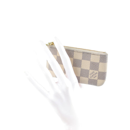 Louis Vuitton Damier Azur Key Pouch 2 of 8