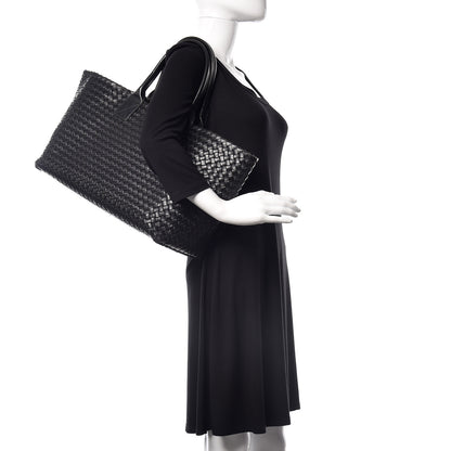 Bottega Veneta Nappa Intrecciato Medium Cabat Black 2 of 10