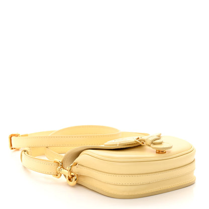 Christian Dior Box Calfskin Micro Bobby Flap Pale Yellow 4 of 9