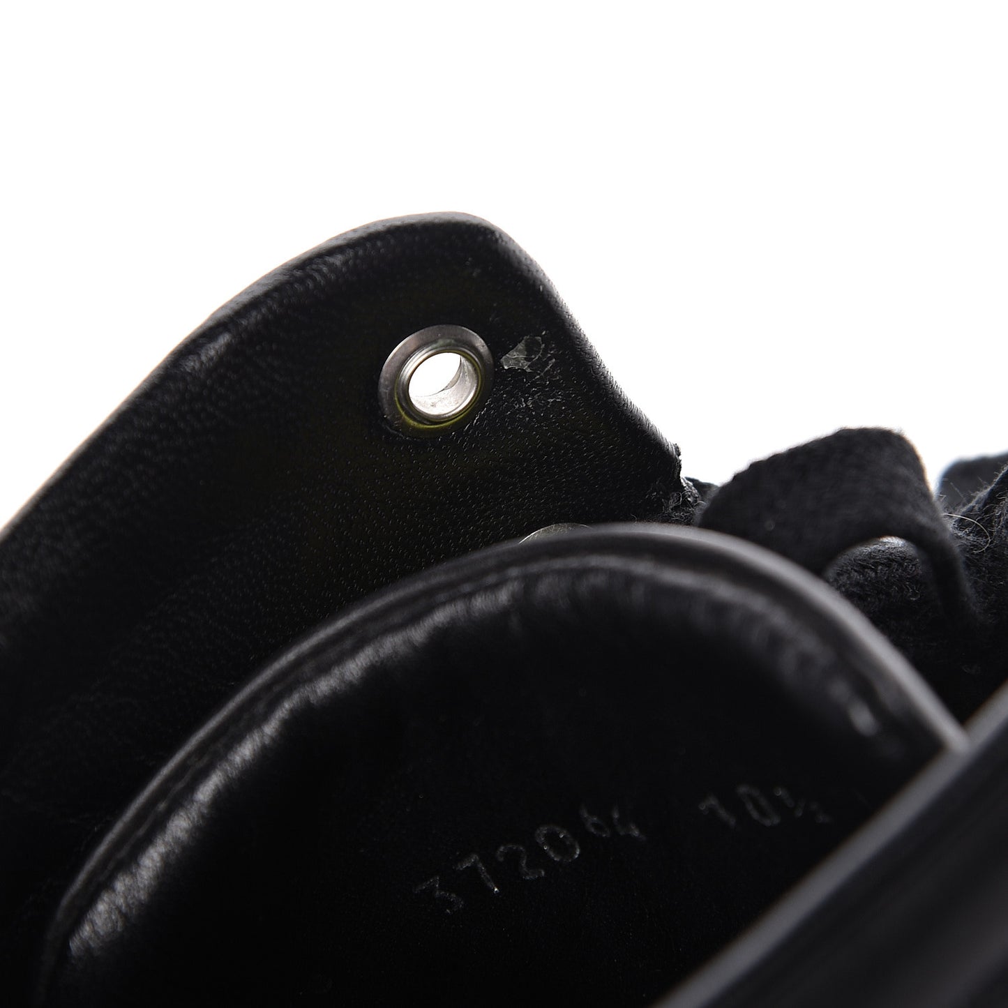 Calfskin GG Viaggio High-Top Sneakers 10.5 Black Green Fluo