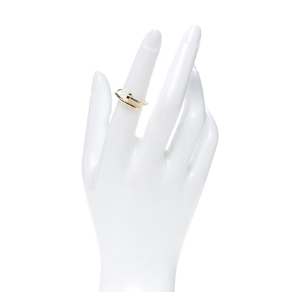 Cartier 18K Yellow Gold Small Juste Un Clou Ring 53 6.5 2 of 7