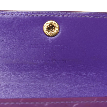 Louis Vuitton Vernis Elise Wallet Purple 6 of 12