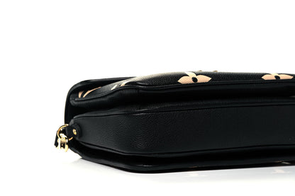 Louis Vuitton Empreinte Monogram Giant Pochette Metis Black Beige 8 of 9