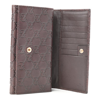 Gucci Guccissima Indy Continental Wallet Brown 6 of 9
