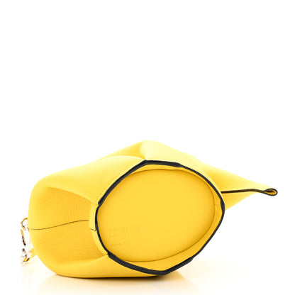 Loewe Calfskin Mini Elephant Crossbody Bag Yellow 4 of 15