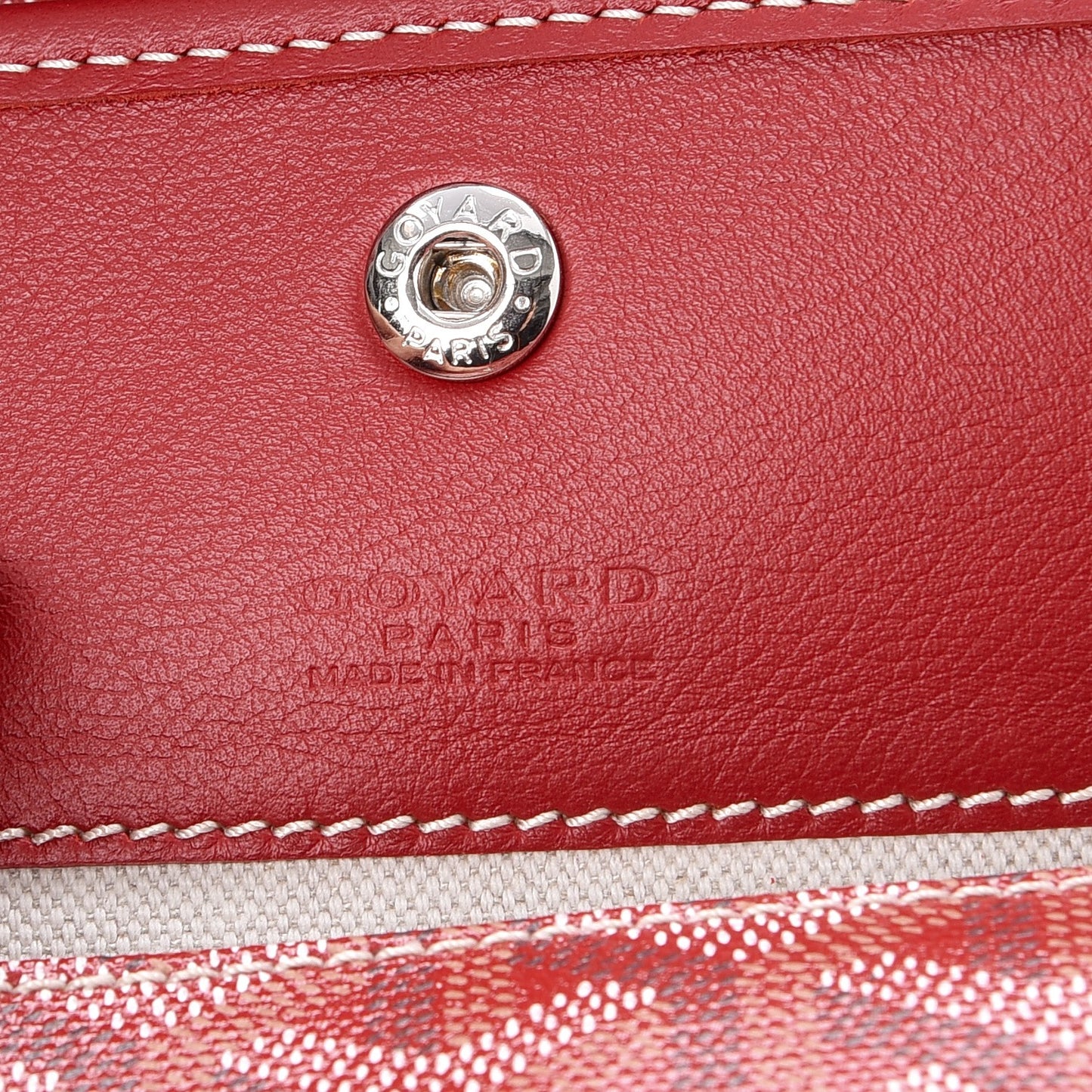 Goyardine Saint Louis PM Red