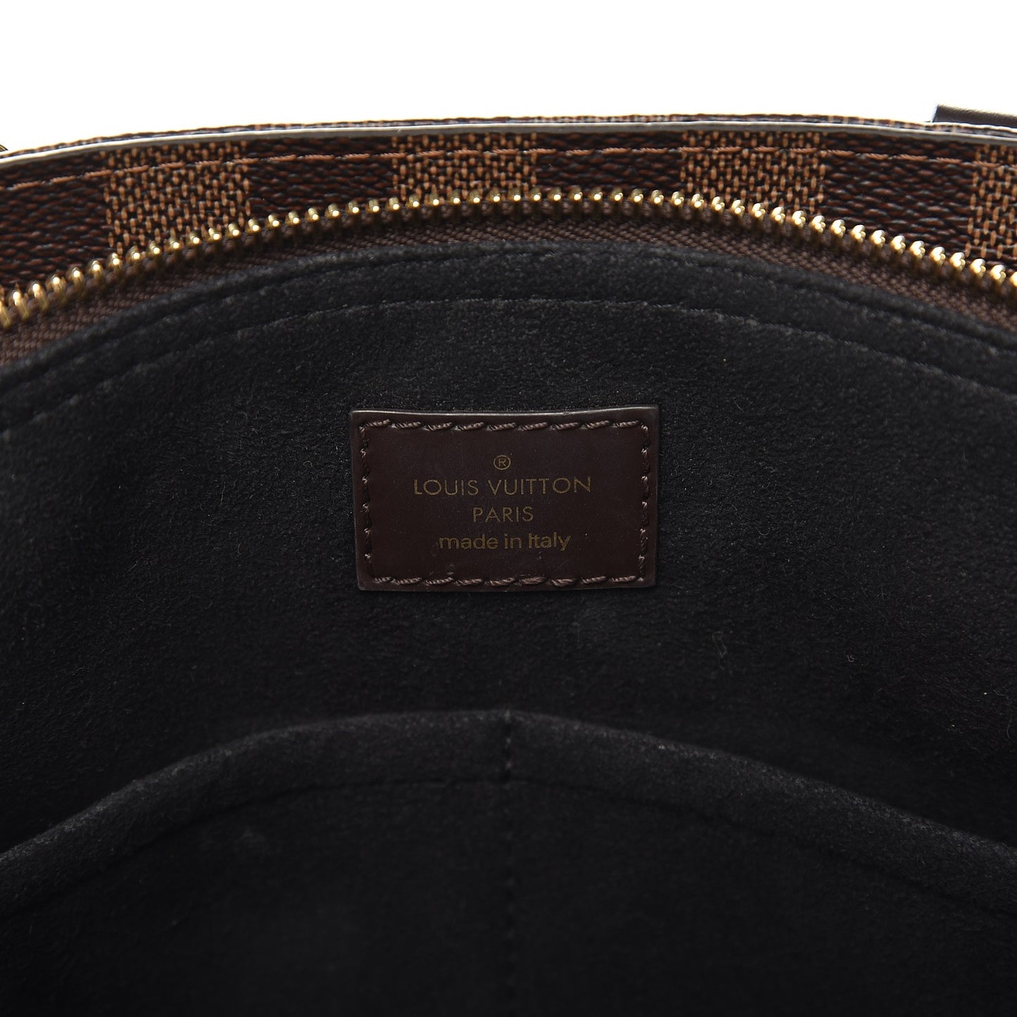 Cuir Taurillon Damier Ebene Normandy Black