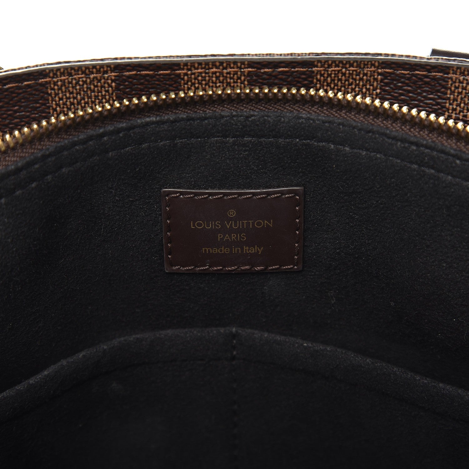 Louis Vuitton Cuir Taurillon Damier Ebene Normandy Black 7 of 13