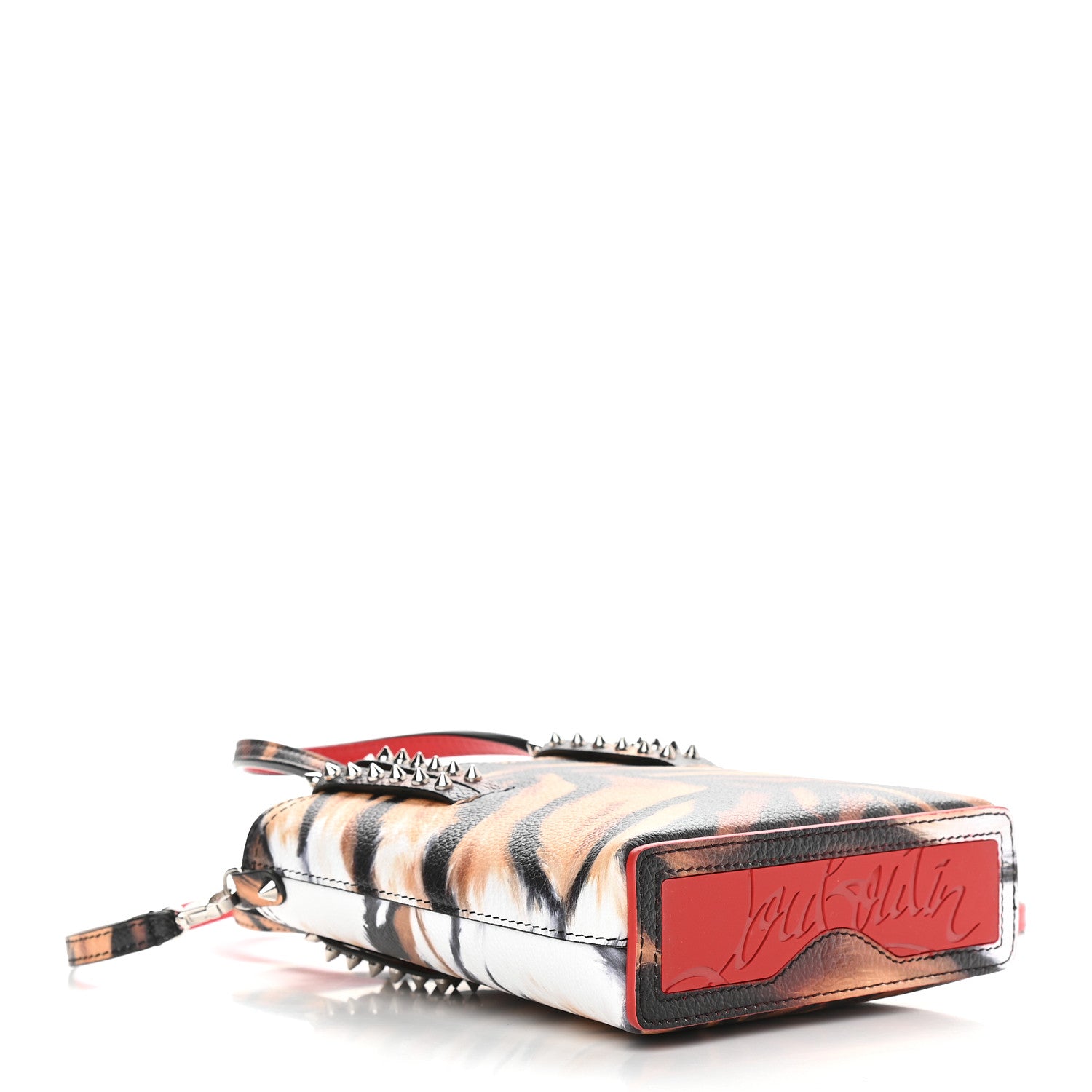 Christian Louboutin Calfskin Bengal Mini North South Cabata Tote Multicolor 4 of 9