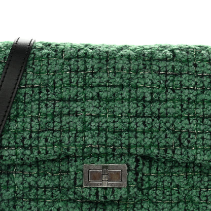 Chanel Tweed Easy 2.55 Reissue Flap Green 8 of 10