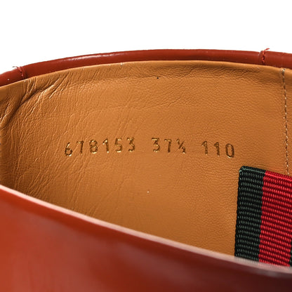 Gucci Calfskin Zelda Harness Riding Boots 37.5 Multicolor 6 of 9