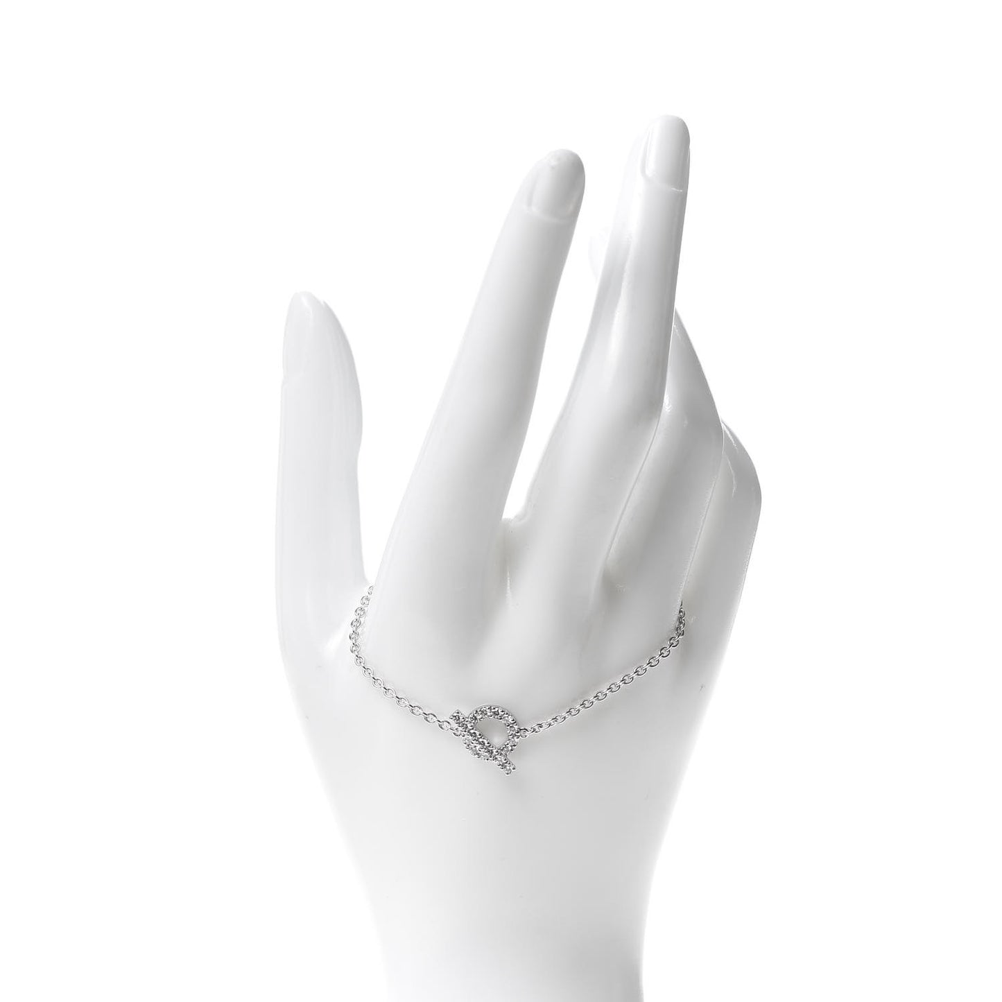 18K White Gold Diamond Finesse Bracelet SH