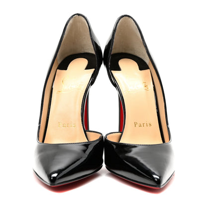Christian Louboutin Patent Iriza 100 Pumps 36 Black 3 of 8