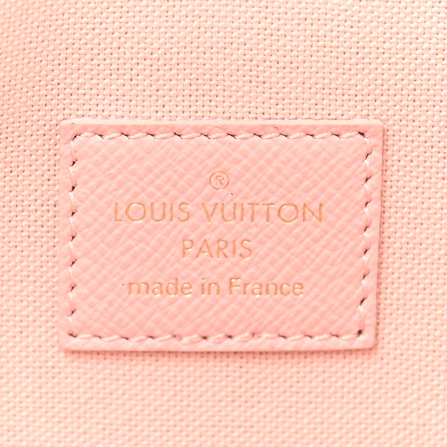 Damier Azur Calfskin Pochette Felicie Eau De Rose