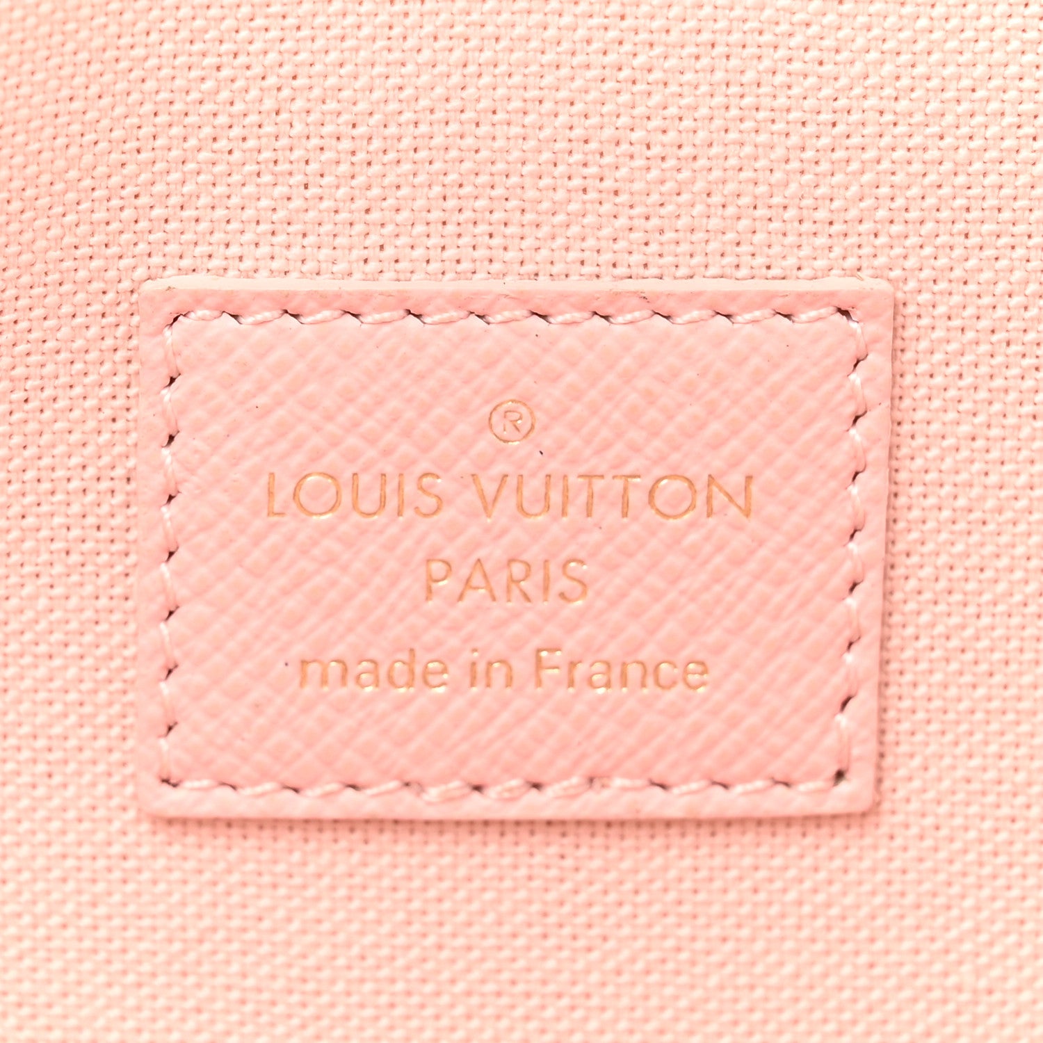 Louis Vuitton Damier Azur Calfskin Pochette Felicie Eau De Rose 9 of 20