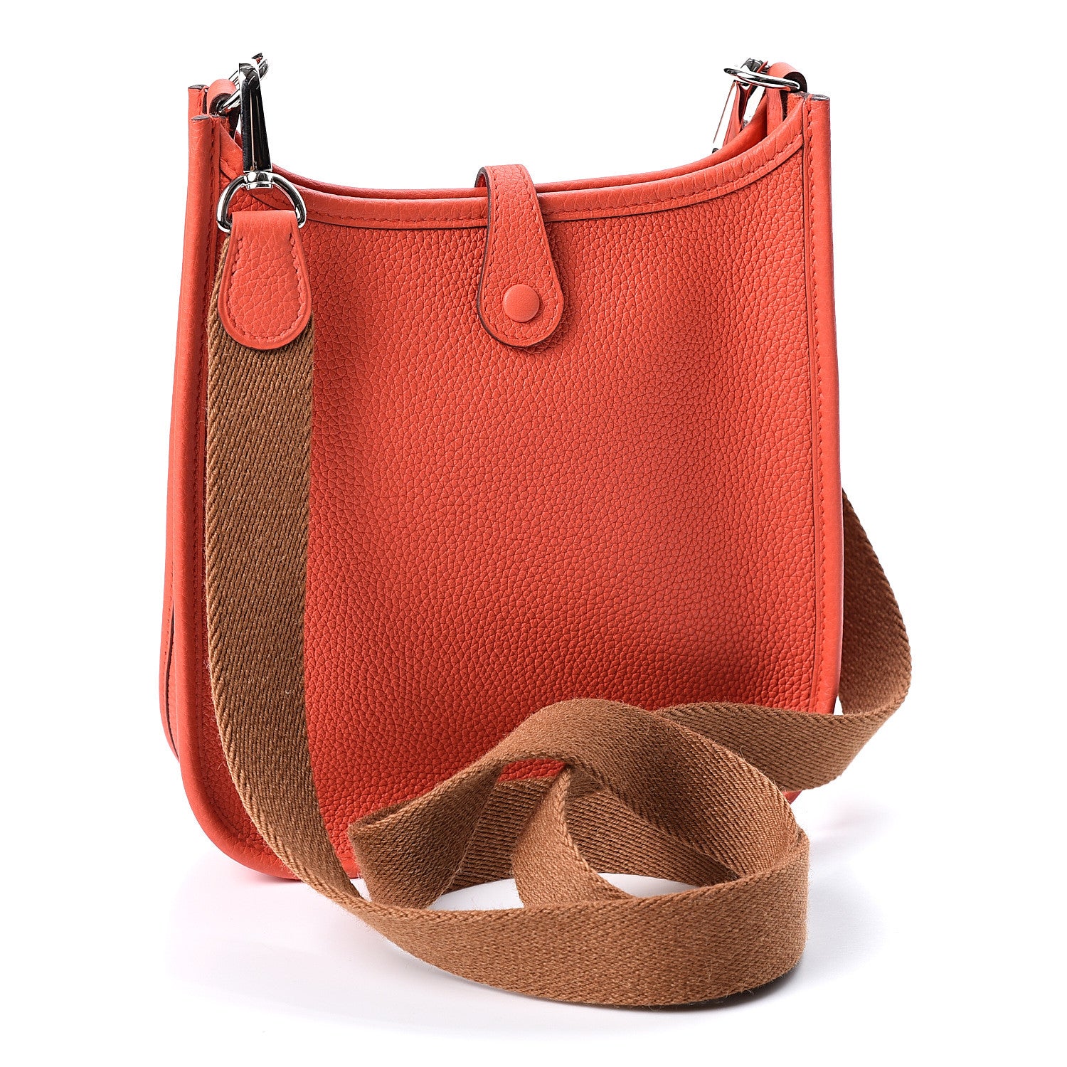 Hermes Taurillon Maurice Amazone Evelyne TPM Capucine Gold 2 of 9