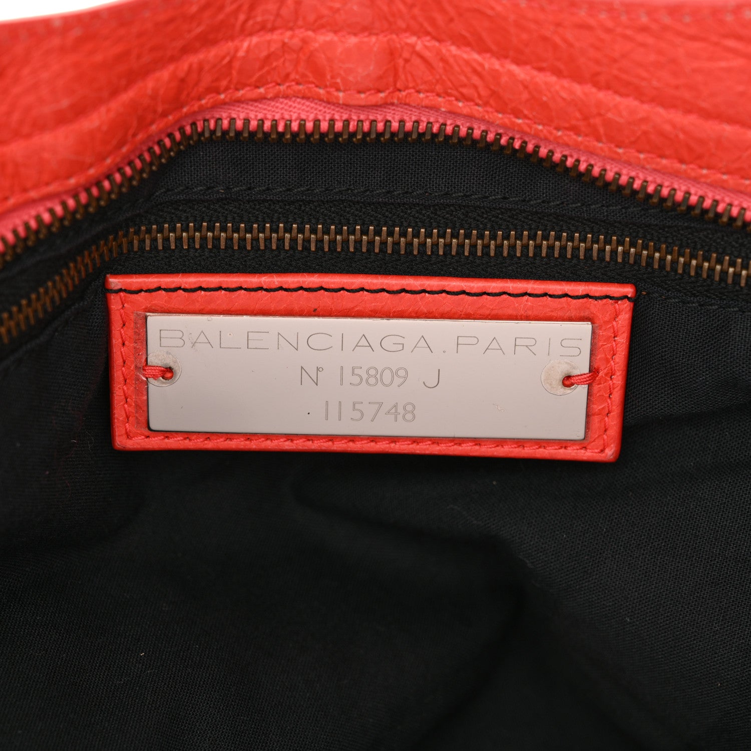 Balenciaga Agneau Classic Hardware City Rose Corail 7 of 15
