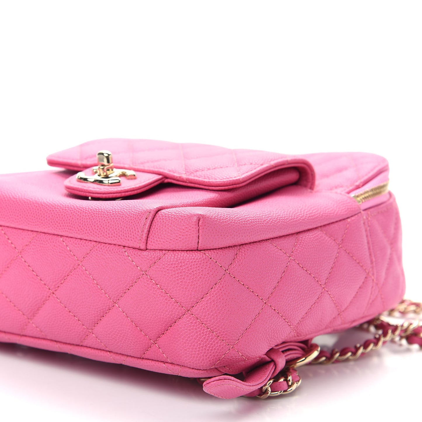 Caviar Quilted Small CC Day Backpack Pink