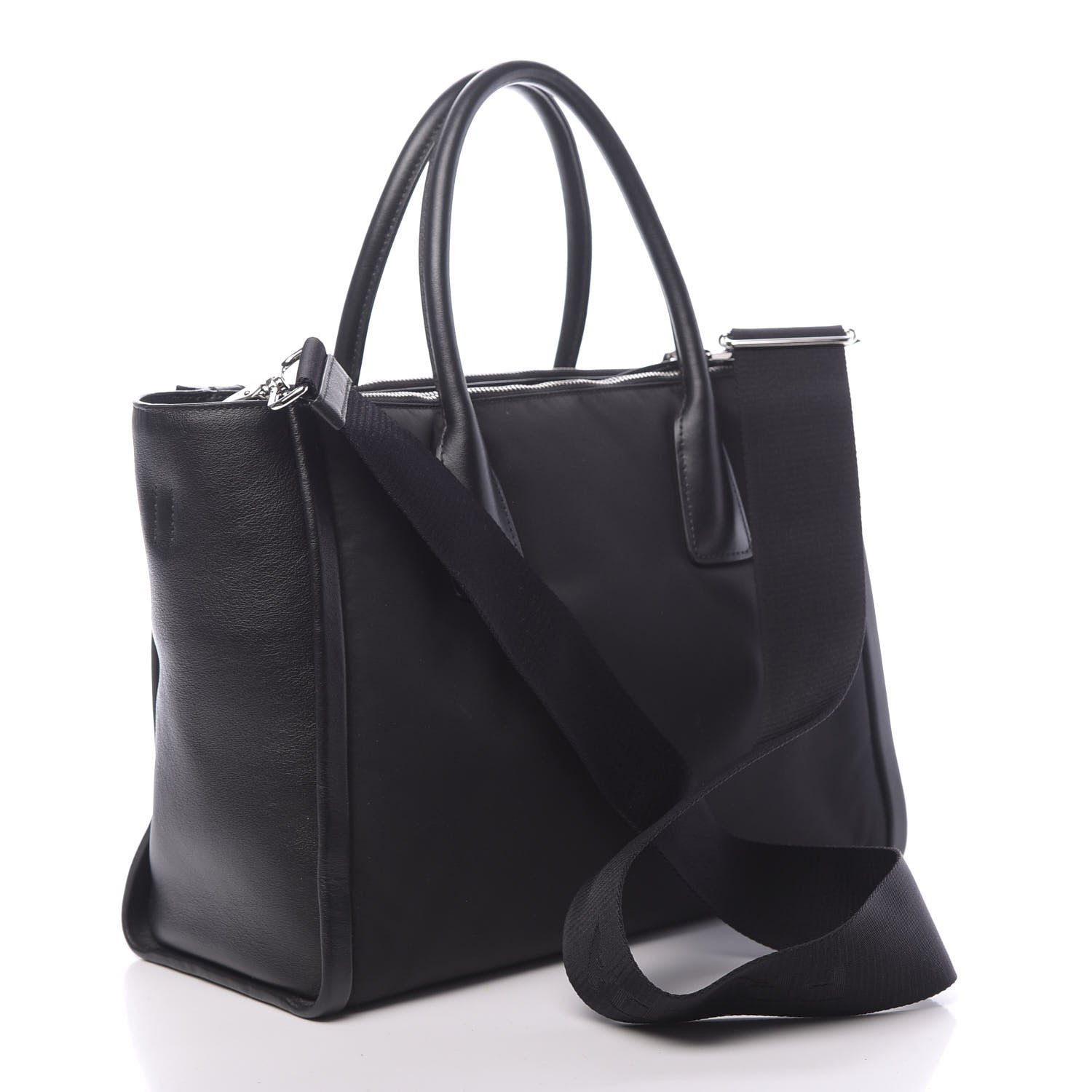 Prada Nylon Grace Lux Concept Tote Black 3 of 9