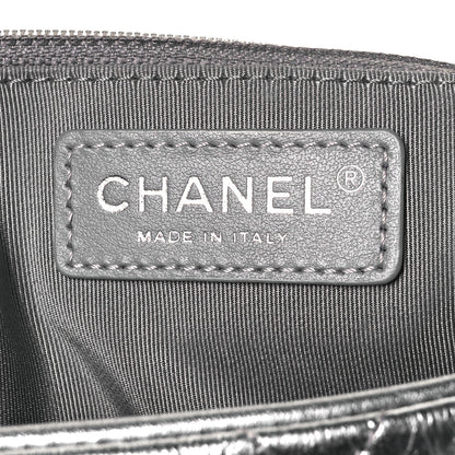 Chanel Crackled Aged Calfskin Big Bang Flap Silver 6 of 11