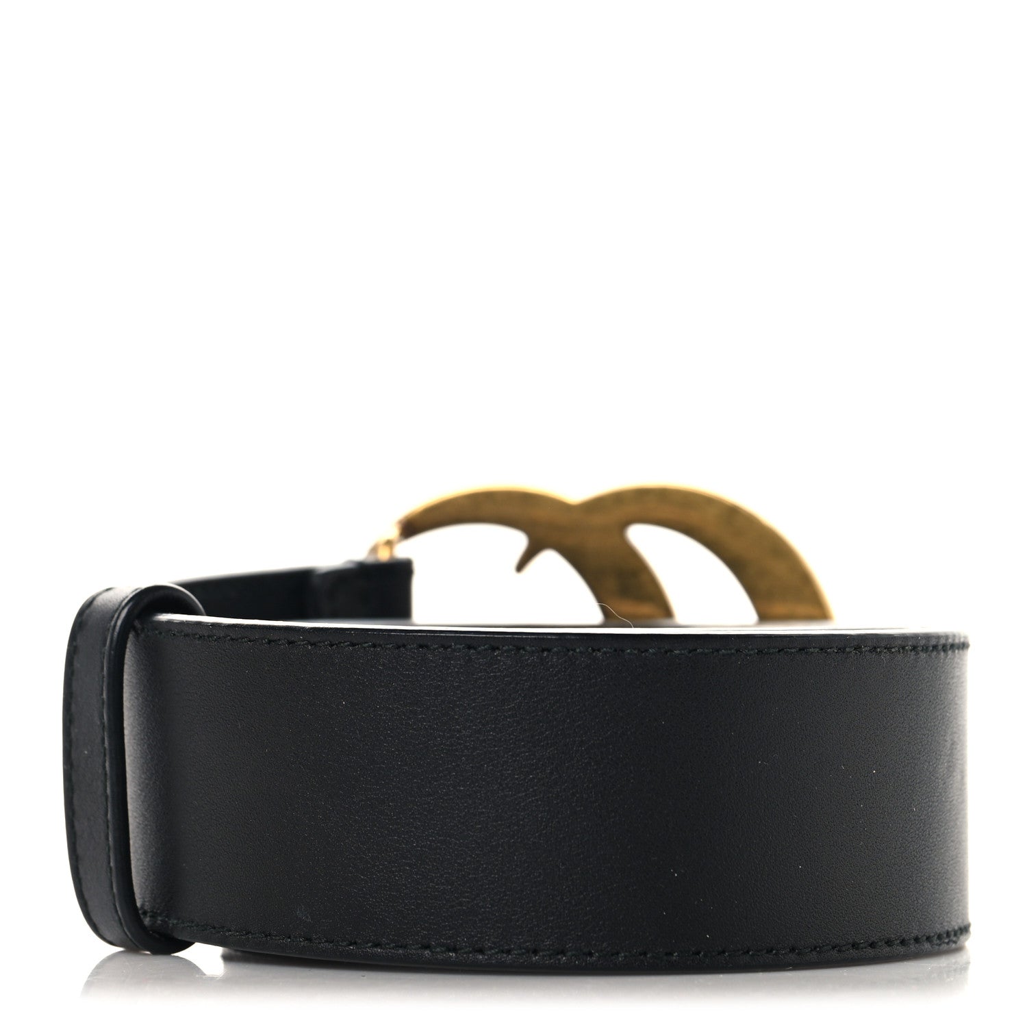Gucci Calfskin Double G 40mm Belt 90 36 Black 2 of 5