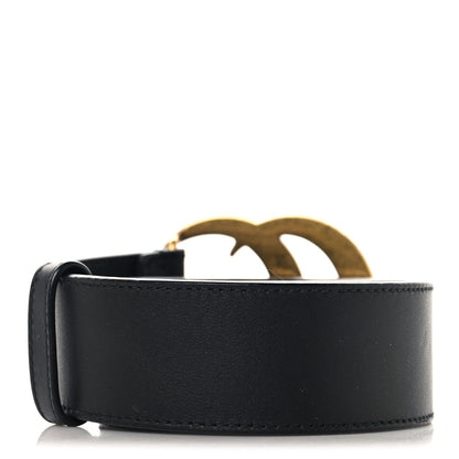 Gucci Calfskin Double G 40mm Belt 90 36 Black 2 of 5