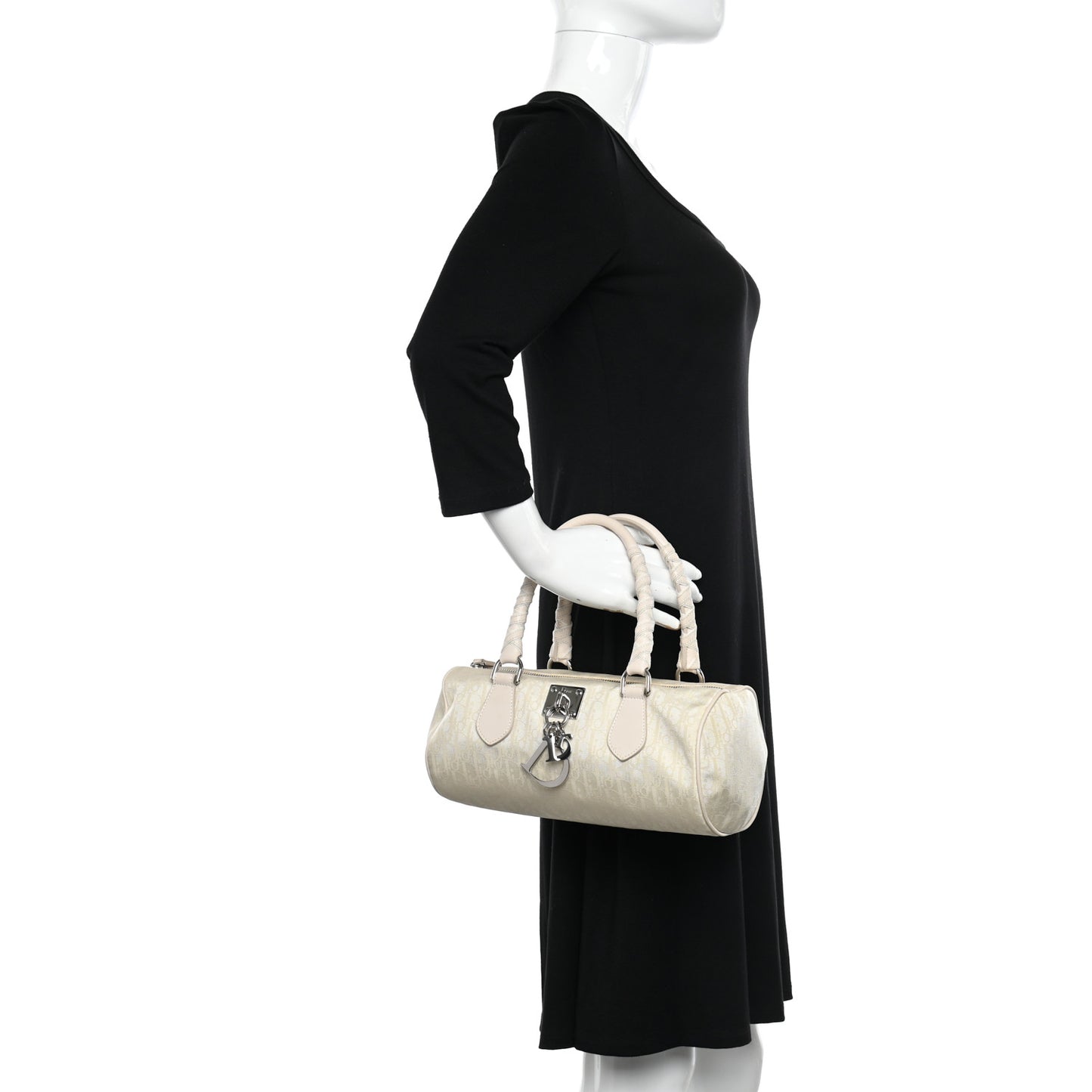 Monogram Lovely Mini Satchel White