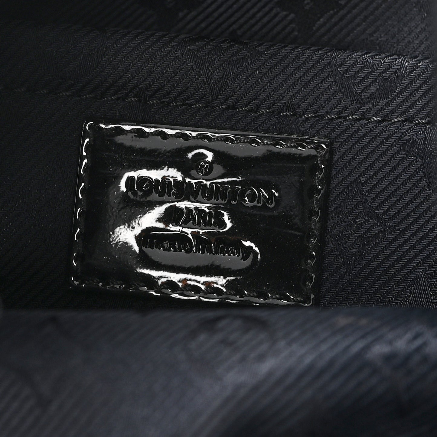 Calfskin Quilted Monogram Altair Clutch Black