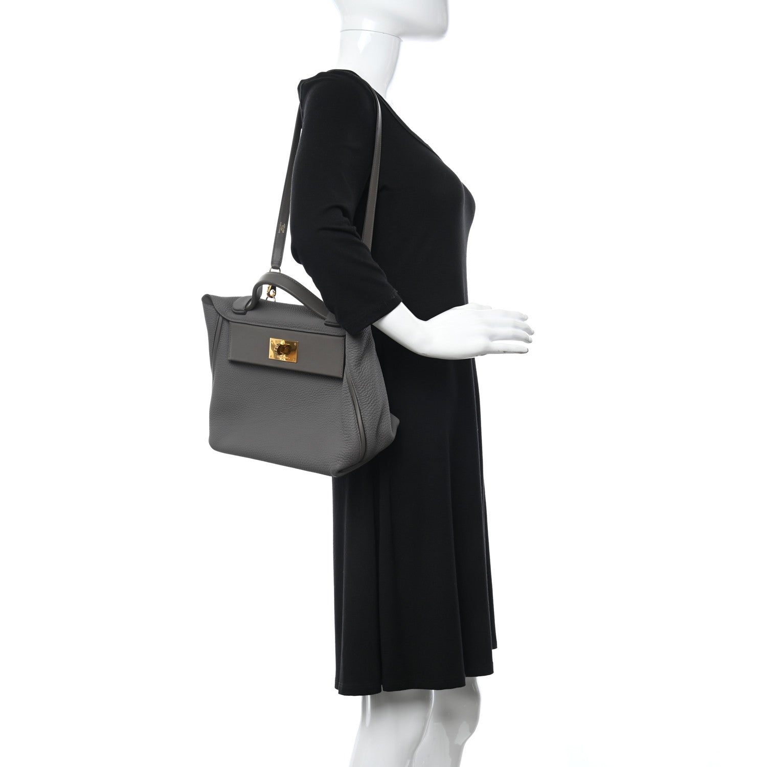 Hermes Togo Swift 24/24 29 Etain 2 of 9