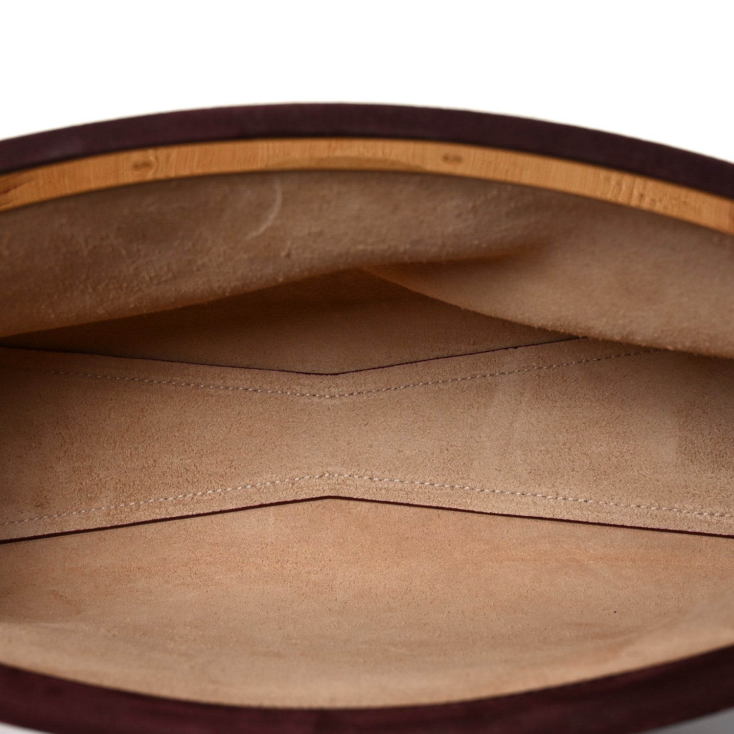 Alaia Nubuck Medium Le Click East West Bag Rouge Grenat 5 of 9
