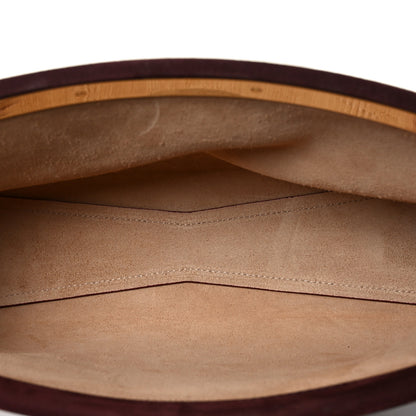 Alaia Nubuck Medium Le Click East West Bag Rouge Grenat 5 of 9