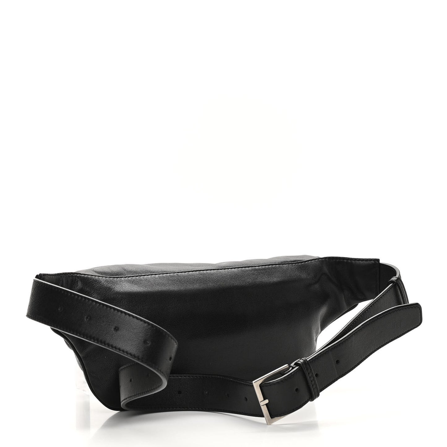 Calfskin Monogram Belt Bag Black