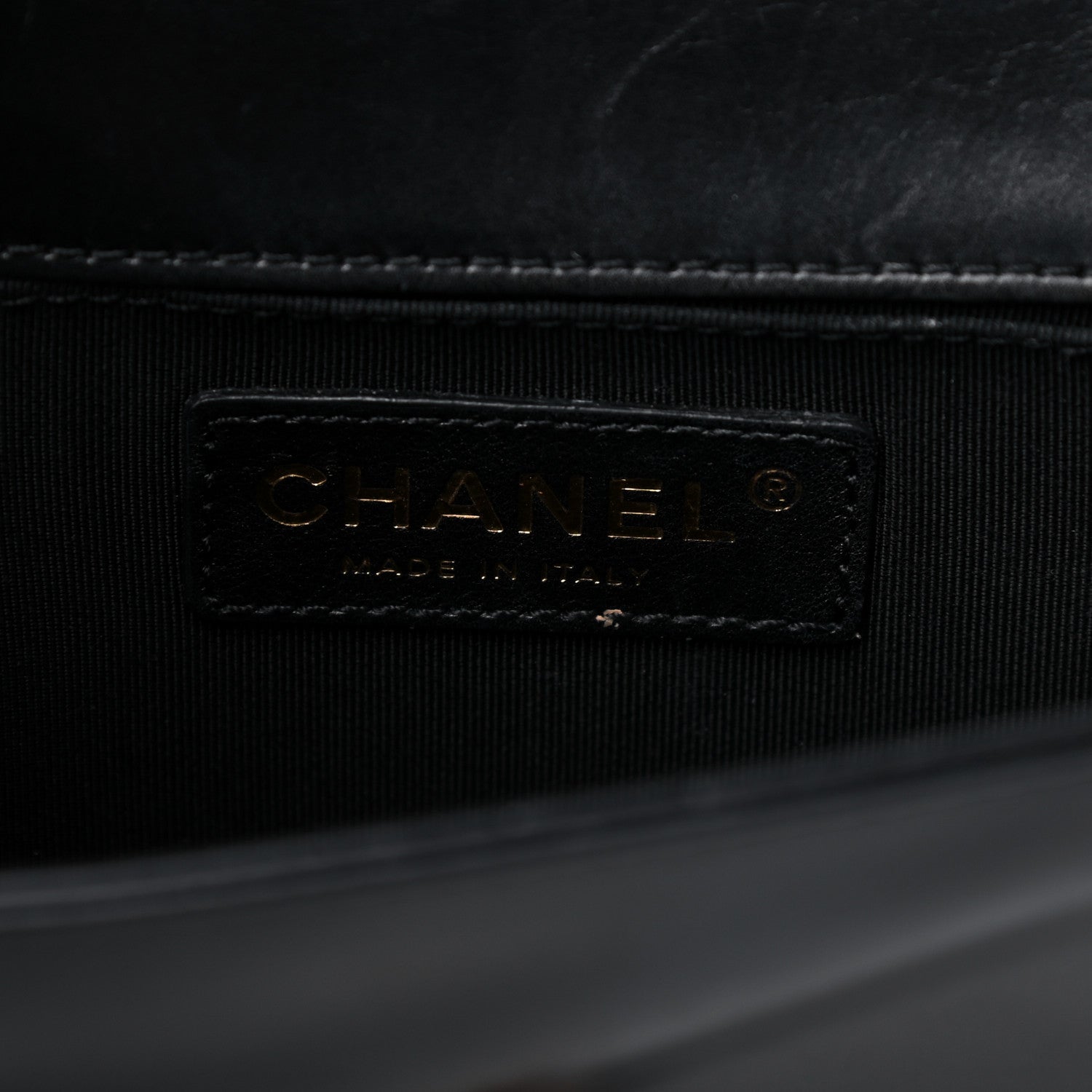 Chanel Glazed Calfskin Medium Boy Flap Black 6 of 16