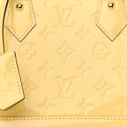 Louis Vuitton Vernis Alma BB Citrine 6 of 11