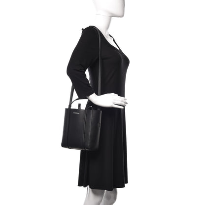 Balenciaga Calfskin XXS Everyday Tote Black 3 of 10