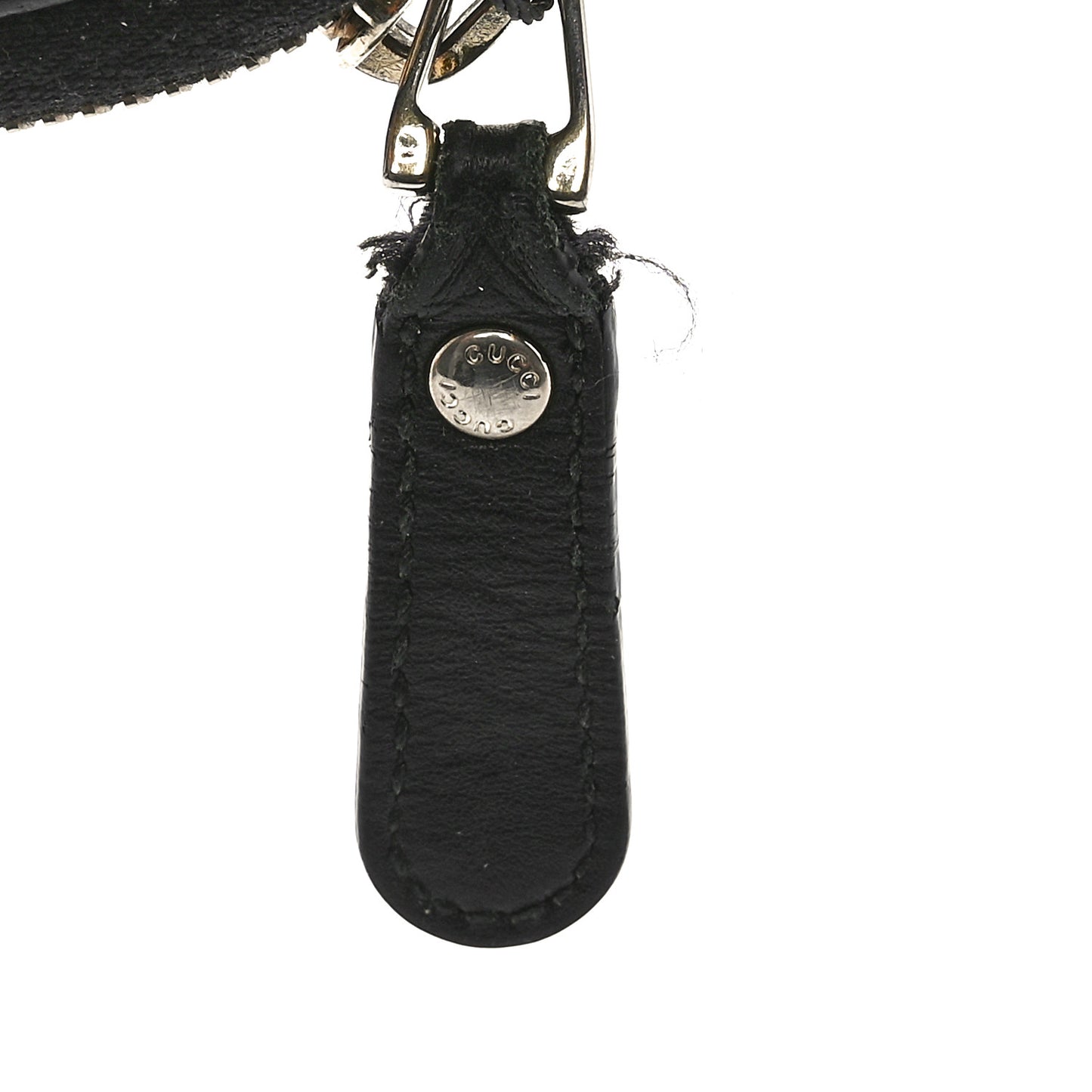 Microguccissima Zip Around Card Case Black
