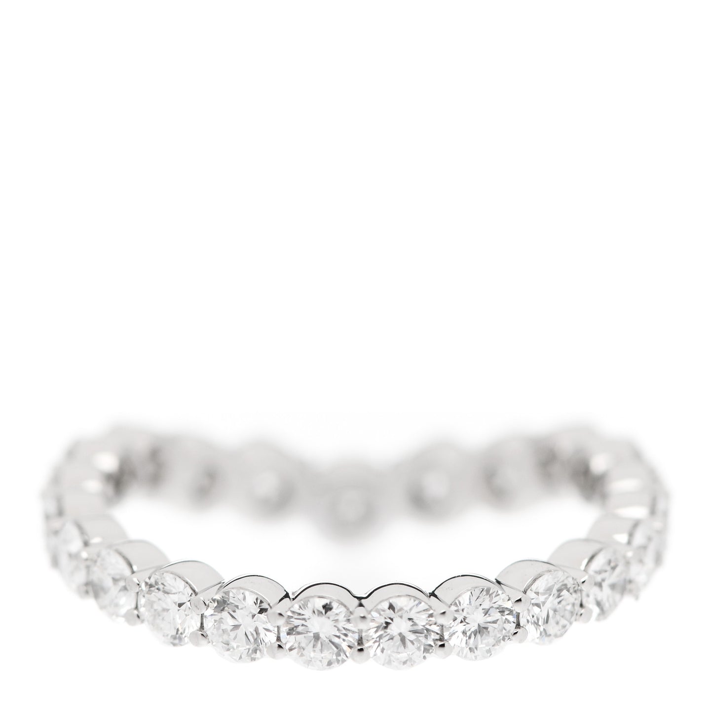 Platinum Diamond Truly Wedding Band Ring 50 5.5