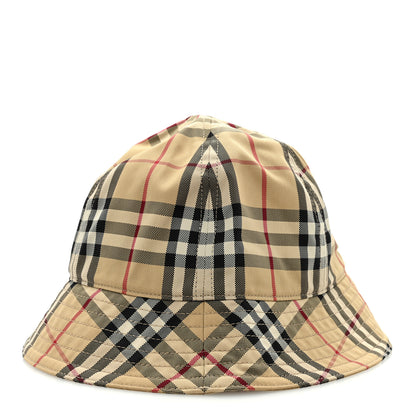 Burberry Nylon Vintage Check Bucket Hat M Archive Beige 5 of 7