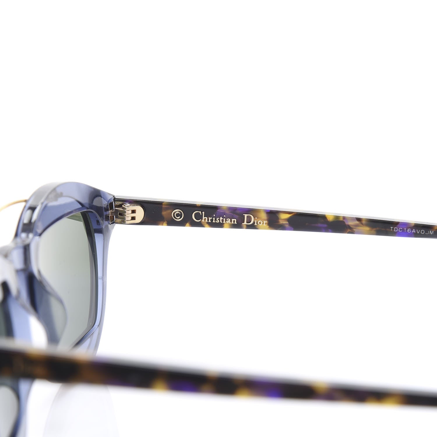 Christian Dior Mania 1 Sunglasses Blue Havana 6 of 9