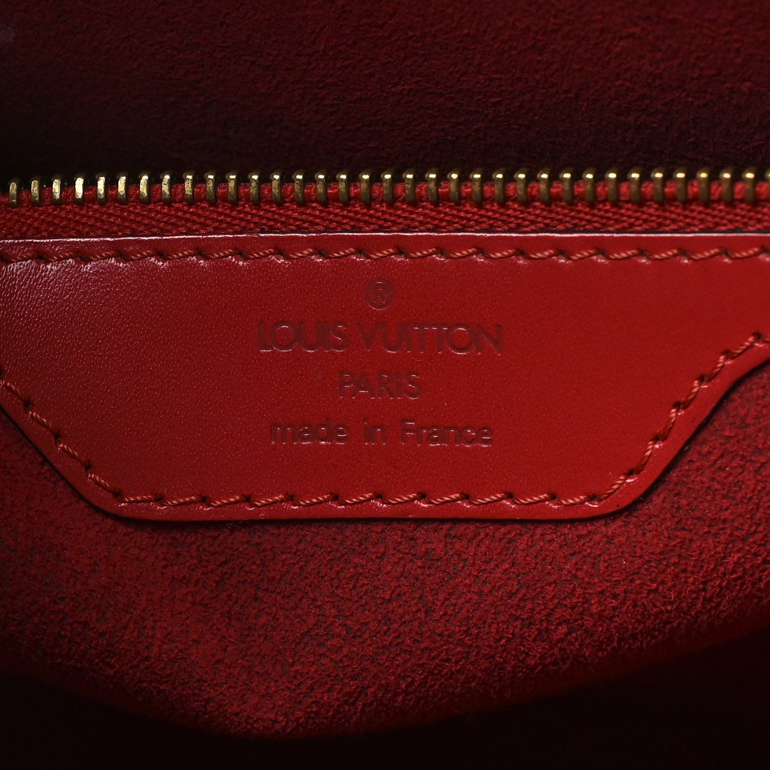 Louis Vuitton Epi Saint Jacques GM Castillan Red 6 of 12
