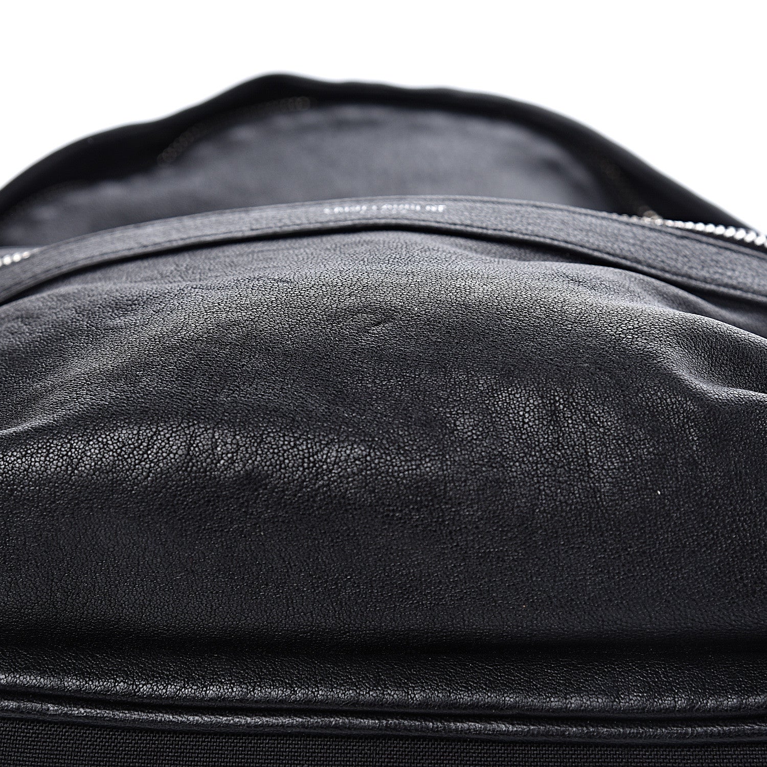 Saint Laurent Lambskin Mini City Backpack Black 11 of 12