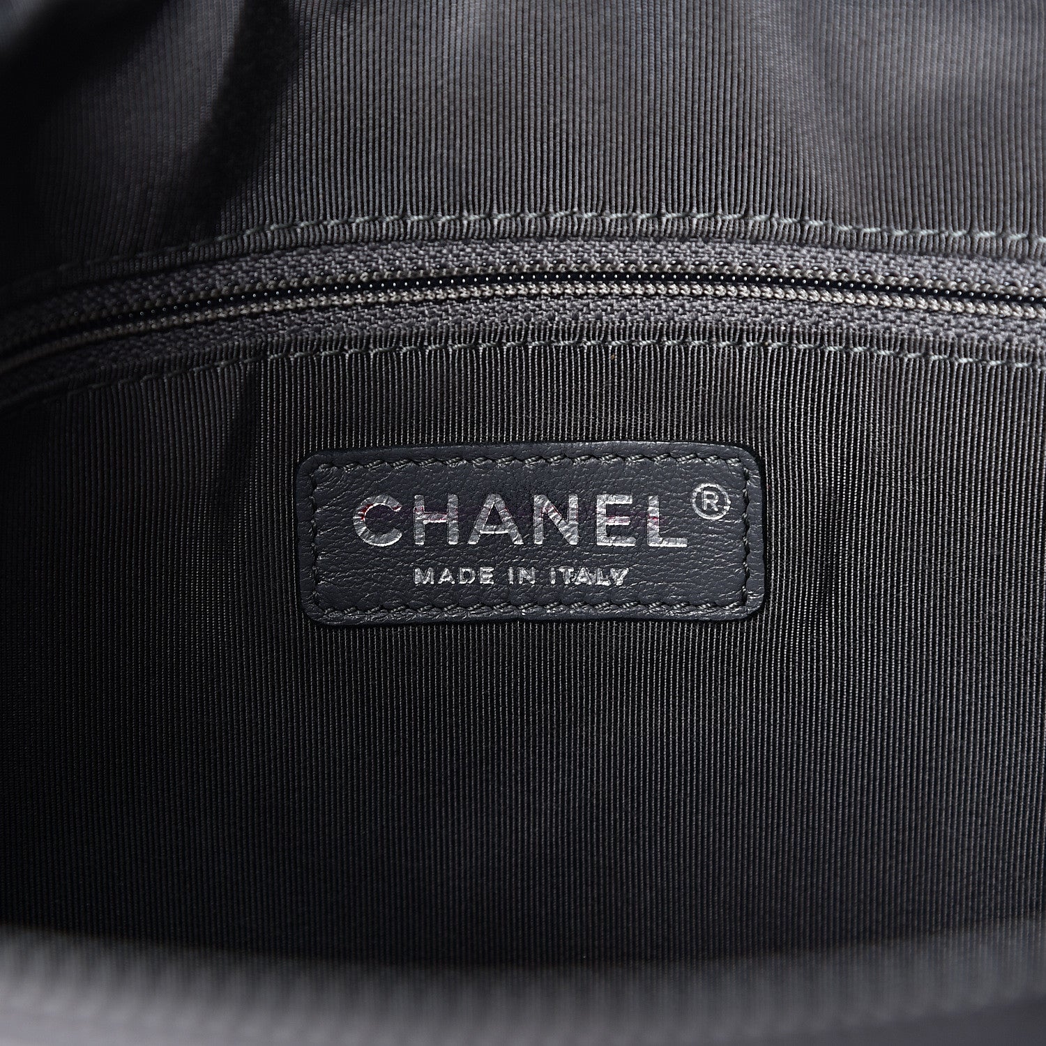 Chanel Lambskin Quilted Small Girl Bag Black Green 6 of 10