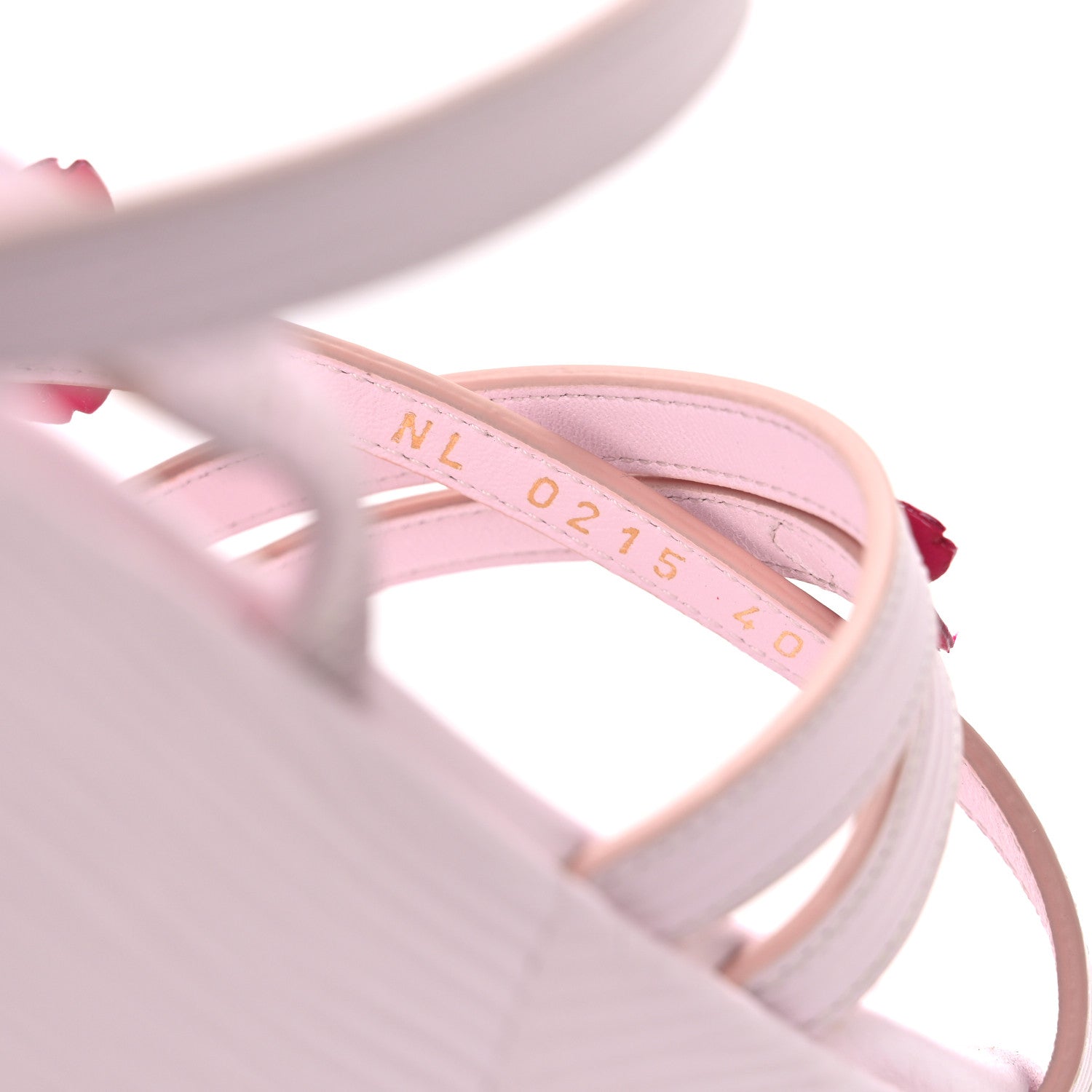 Louis Vuitton LV X TM Cherry Blossom Calfskin Maya Flatform