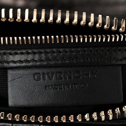 Givenchy Calfskin Crocodile Embossed Mini Antigona Black 6 of 11
