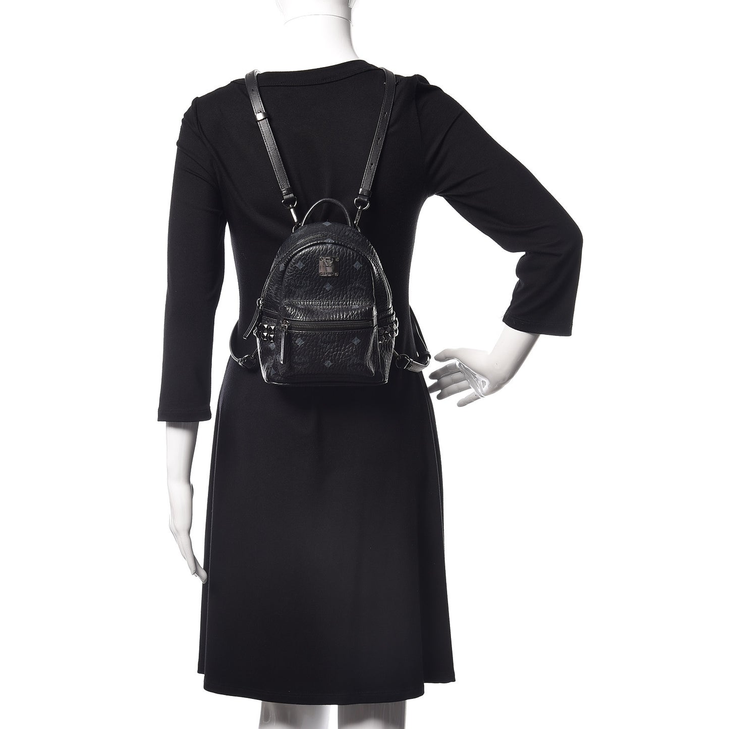 Visetos Side Stud X-Mini Stark Bebe Boo Backpack Black