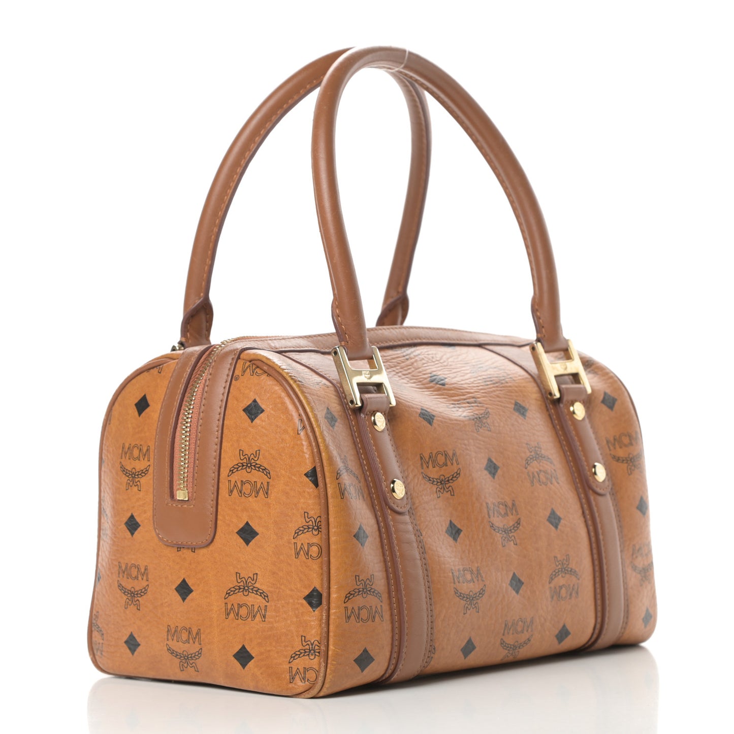Visetos Satchel Cognac